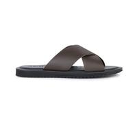 Geox Herren Sandalen U ERICE B Slide Braun Größe 40