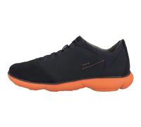 Geox Jungen U Nebula B Sneaker, Navy Orange, 41 EU
