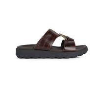 Geox Jungen U Spherica Ec6 Slide Sandal, Dunkelbraun, 41 EU