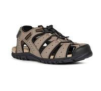 Geox U S.Strada B U6224B 0AU50 C6088 Taupe/Black Grau 41