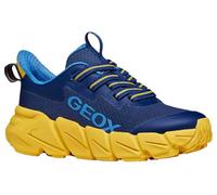 Geox JUNIOR Boy J FLEXYPER Fast Boy Sneakers Navy/Yellow 33_EU