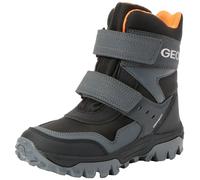 Geox Junior Boy J HIMALAYA BOY B ABX ANKLE BOOTS BLACK/ORANGE 31_EU