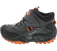 Geox Junior Boy J New Savage Boy B A Shoes DK Grey/ORANGE 35_EU