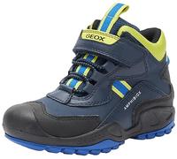 Geox Junior Boy J New Savage Boy B A Shoes Navy/Lime Green 28_EU