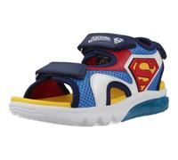 Geox JUNIOR BOY J SANDAL CIBERDRON B SANDALS LT BLUE/RED 33_EU