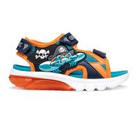 Geox JUNIOR BOY J SANDAL CIBERDRON B SANDALS PETROL/ORANGE 32_EU