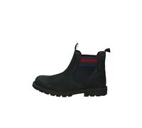 Geox J SHAYLAX Boy Ankle Boot, Navy/RED, 36 EU