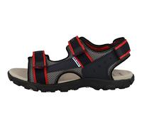 Geox Junior Boy JR SANDAL STRADA SANDALS NAVY/RED 27_EU