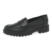 Geox Damen J Casey Girl C Moccasin, Black, 37 EU
