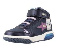 Geox Junior Girl J INEK Girl Sneakers Navy/Lilac 28_EU