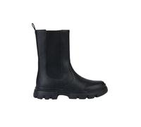 Chelseaboots GEOX "J JUNETTE GIRL" Gr. 37, schwarz Kinder Schuhe Stiefel Boots mit praktischem Wechselfußbett (61274732-37)