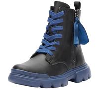 Geox Junior Girl J JUNETTE GIRL ANKLE BOOTS BLACK/NAVY 34_EU