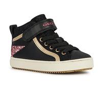 Geox Junior Girl J Kalispera Girl Sneakers Black/DK PINK 30_EU