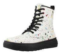Geox Phaolae Kinder Stiefel Schuhe weiß bunt Kleckse - Größe 33