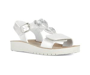 Geox Junior Girl J SANDAL COSTAREI GI SANDALS SILVER 26_EU