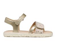 Geox J Haiti Girl Sandal, LT Gold, 27 EU