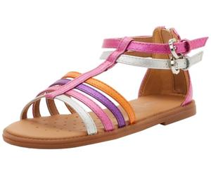 Geox JUNIOR GIRL J SANDAL KARLY GIRL SANDALS FUCHSIA/SILVER 29_EU