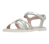 Geox Jungen Mädchen J Karly Girl Sandal, Silver, 24 EU