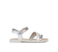 Geox J5235d00254 Karly Sandals Weiß EU 33 Junge (Herstellerartikelnummer: J5235D00254-C1000-33)
