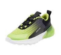 Geox JUNIOR J ACTIVART ILLUMINUS Low Easy Entry Black/Lime 32_EU