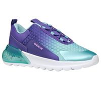 Geox JUNIOR J ACTIVART ILLUMINUS Slip ON DK Violet/Aqua 38_EU