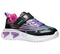Geox Junior J Assister Girl Sneakers Black, Fuchsia 31 EU