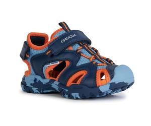 Geox JUNIOR J BOREALIS BOY SANDALS LT BLUE/ORANGE 31_EU