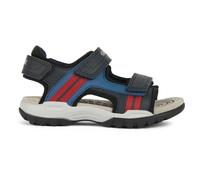 Geox J BOREALIS Boy A Sandal, NAVY/RED, 30 EU