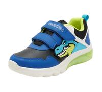 Geox JUNIOR J CIBERDRON Boy Low Easy Entry ROYAL/LT Blue 34_EU