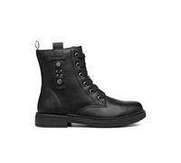 GEOX JUNIOR J ECLAIR GIRL BIKER/AMPHIBIANS BOOTS BLACK 35_EU