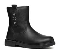 Geox J Eclair Girl I Chelsea Boot, Black, 33 EU