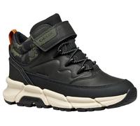 GEOX JUNIOR J FLEXYPER PLUS BOY B ABX ANKLE BOOTS BLACK/MILITARY 37_EU