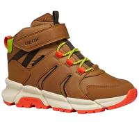 Geox JUNIOR J FLEXYPER PLUS BOY B ABX ANKLE BOOTS BROWN/ORANGE 28_EU