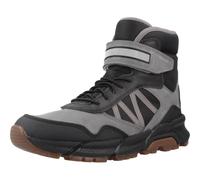 GEOX JUNIOR J FLEXYPER PLUS BOY B ABX ANKLE BOOTS GREY/BLACK 30_EU