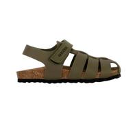 Geox J Ghita Boy A Sandal, Military, 33 EU