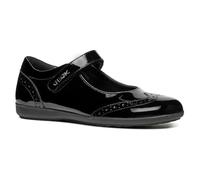 Geox J IBERIDE Girl H Ballet Flat, Black, 36 EU