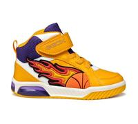 Geox Junior J Inek Boy Sneakers Yellow, Purple 38 EU