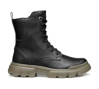 GEOX JUNIOR J JUNETTE GIRL ANKLE BOOTS BLACK/OLIVE 39_EU