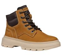 GEOX JUNIOR J KIDDARTAH BOY BIKER/AMPHIBIANS BOOTS DK YELLOW/BROWN 34_EU