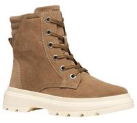 Geox Stiefelette Kiddartah Mädchen Veloursleder Braun WPF Größe 30