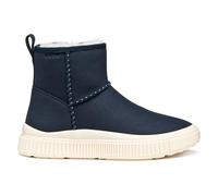 Geox Stiefelette Laquinny A – Veloursleder, warmes Innenfutter – Navyblau, Gr. 33 (Mädchen)