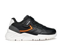 Geox JUNIOR J Loftus Boy Sneakers Black/ORANGE 33_EU