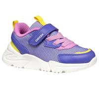 Sneaker GEOX "J LOFTUS GIRL", Kinder, Gr. 33, lila (lila, pink), Textil, Synthetik, sportlich, Schuhe (23084018-33) lila, pink
