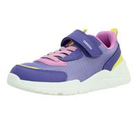 Geox J Loftus Girl A Sneaker, Violet/Fluo Fuchsia, 37 EU