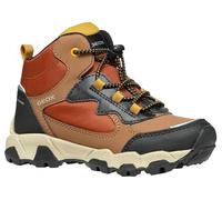 Geox JUNIOR J MAGNETAR Boy B ABX Low Easy Entry LT Brown/Black 27_EU