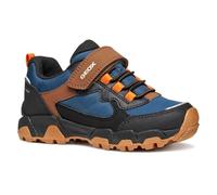 Geox JUNIOR J MAGNETAR Boy B ABX Sneakers Navy/Brown 28_EU