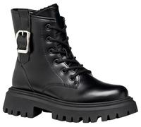 Geox JUNIOR J MAQUINNENS GIRL ANKLE BOOTS BLACK 31_EU
