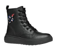 GEOX JUNIOR J PHAOLAE GIRL BIKER/AMPHIBIANS BOOTS BLACK 30_EU