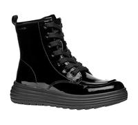 GEOX JUNIOR J PHAOLAE GIRL BIKER/AMPHIBIANS BOOTS BLACK 34_EU