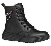 GEOX JUNIOR J PHAOLAE GIRL BIKER/AMPHIBIANS BOOTS BLACK 38_EU